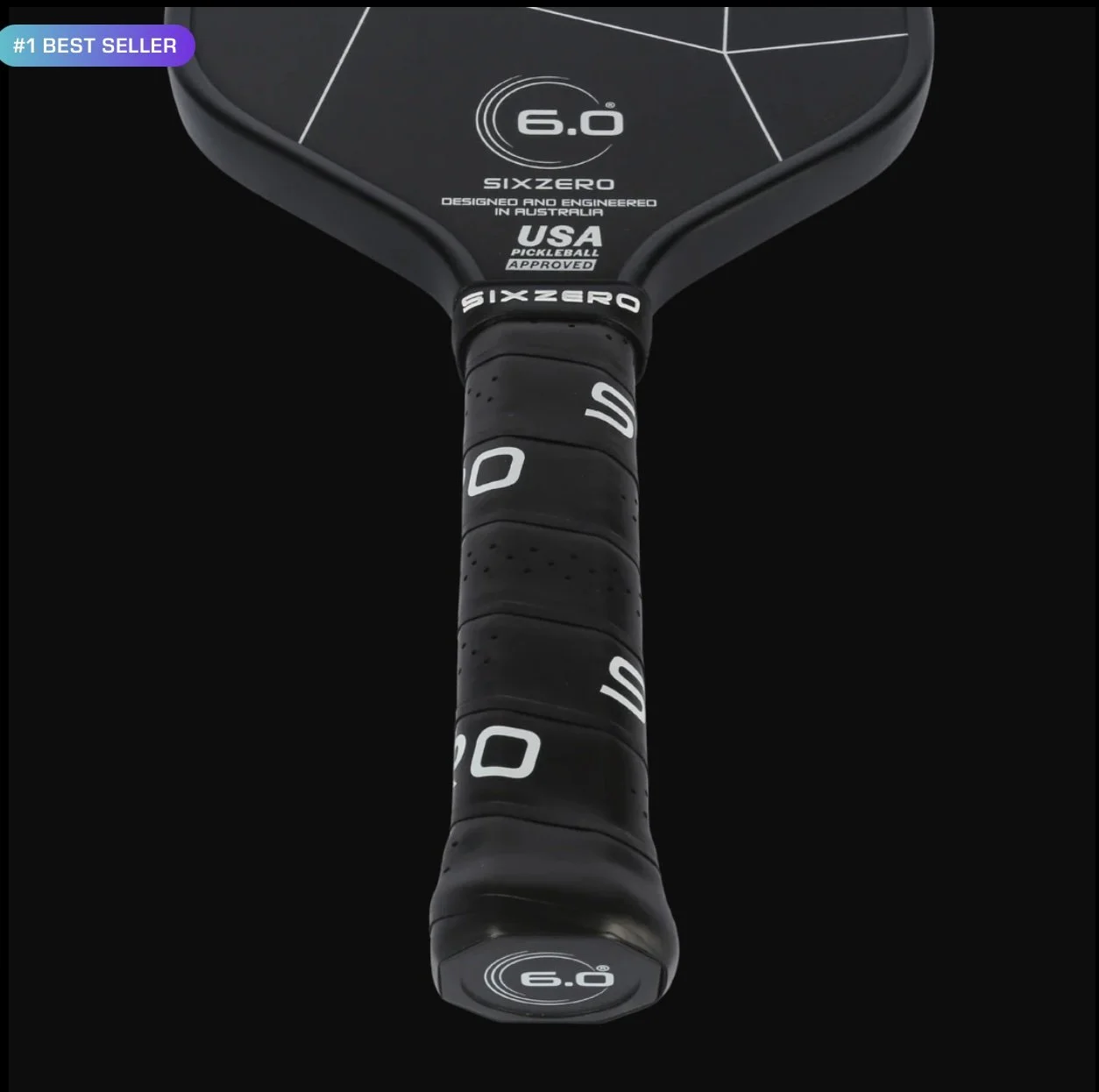 Six - Zero Double Black Diamond Control Pickleball Paddle (14mm